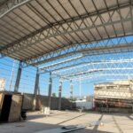 El Sportivo Villa Cubas comenzó con la instalación de la cubierta de su Microestadio