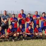 Obreros de San Isidro y Magia Athletic juegan un encuentro amistoso de rugby en La Costanera