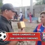 Nadia Gambarella le dio el triunfo a San Lorenzo de Alem en el debut del «Santo» en el Torneo Provincial femenino (VIDEO)