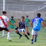 Los chicos del seleccionado chacarero y capitalino jugaron ante River