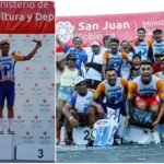 Valentín Castro hizo podio en la última fecha de la Vuelta a San Juan y se coronó con su equipo