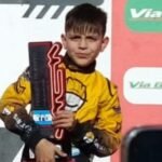 Samuel Carrizo hizo podio en el Grand National de Karting