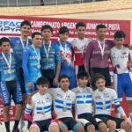 Sebastián Coronel, campeón nacional en el Argentino Junior de Pista