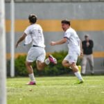 Máximo Herrera marcó un doblete para Argentinos de Rosario