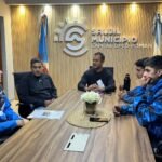 El intendente de Saujil Enzo Carrizo tuvo una reunión importante por el crecimiento del vóley