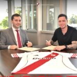Aníbal Moreno firmó su contrato que lo vincula a River Plate