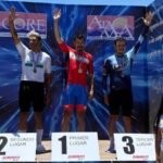 Miguel Olmos hizo podio en la segunda etapa de la Vuelta Internacional de Atacama en Chile