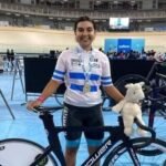 Guadalupe Díaz, presente en la cita continental del ciclismo de pista