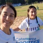 Celeste Mansilla fue parte de un campus nacional de Atletismo Adaptado en Ezeiza