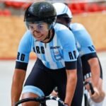 Guadalupe Díaz completó su segunda jornada en el Panamericano de Pista en Chile
