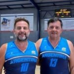 Del corazón de Montmartre al mundo: emotivo reconocimiento a dos históricos del básquet catamarqueño