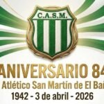 San Martín de El Bañado celebra 84 años de vida deportiva