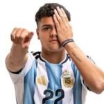 Benja Tapia Carpio se prepara para el debut de Argentina en la Conmebol Sub 17