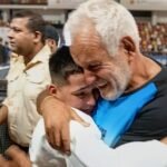 A pura emoción: Benicio Córdoba no pudo contener las lágrimas en el Nacional de Judo