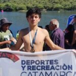 Gianluca Barletta se consagró campeón del circuito de aguas abiertas del NOA