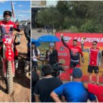 Braian Pacheco hizo podio en la primera fecha del MX del NOA