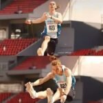 Valentín Olmos hizo historia en Panamá: oro y récord sudamericano en salto en largo