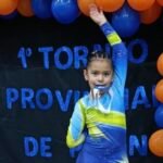 Mailen Vildoza Bustamante se destacó en el primer Provincial de Patín Artistico