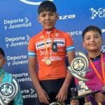 Ian Salvatierra volvió al podio en el Nacional Infanto Juvenil de ciclismo