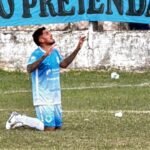 Willians Allende convirtió en la goleada del Deportivo Aguilares