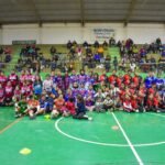 Se vivió un gran encuentro de Mini Vóley en el Club San Martín de El Bañado