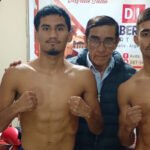 Alexis Apaza pasó la balanza y está listo para pelear por el título Argentino