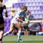 Virginia Brígido volvió a destacarse con Las Yaguaretés en el Seven de Valladolid