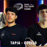 Tapia y Coello en la final del Italy Major Premier Pádel en Roma