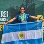 Victoria Chasampi brilló en Brasil y se quedó con dos medallas de plata en el Panamericano de OCR