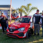 Tomás Vega presentó el auto que usará en el Rally del Poncho