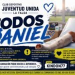 Juventud Unida lanzó una campaña solidaria para ayudar a Daniel Lobo
