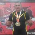 Roly Bustamante volvió a hacer historia y se consagró bicampeón argentino de levantamiento de pesas