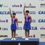 Juan Cruz Rivero y Angel Rivera, campeones sudamericanos en sincronizado