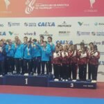 Con dos catamarqueños en el equipo, Argentina se consagró campeón sudamericano de Trampolín