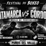 Se viene un festival de box que chocará a Catamarca con Córdoba