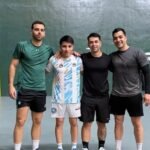 Jonathan Miranda concentra con la Selección Argentina rumbo al Mundial Absoluto de Pelota Vasca