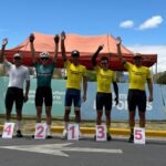 Valentín Castro se quedó con la victoria en la prueba ciclística del Club Villa Cubas