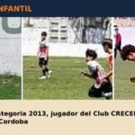 Francisco Tapia debutó en Proyecto Crecer de Córdoba